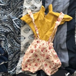 Summer Overall short set 2-3y toddler girls